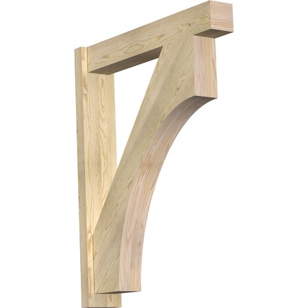 Ekena Millwork Westlake Block Rough Sawn Outlooker, Douglas Fir, 6"W x 32"D x 40"H OUT06X32X40WTL05RDF